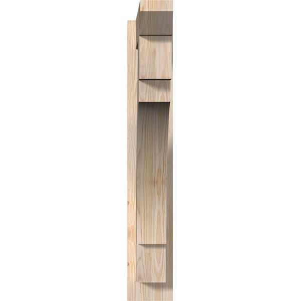 Merced Slat Smooth Outlooker, Douglas Fir, 5 1/2W X 28D X 34H